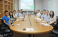 Zhejiang University delegates in the Collaboration Symposium with CUHK representatives
